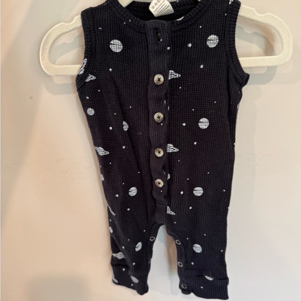 Kate Quinn Black and White Space-Themed One Piece